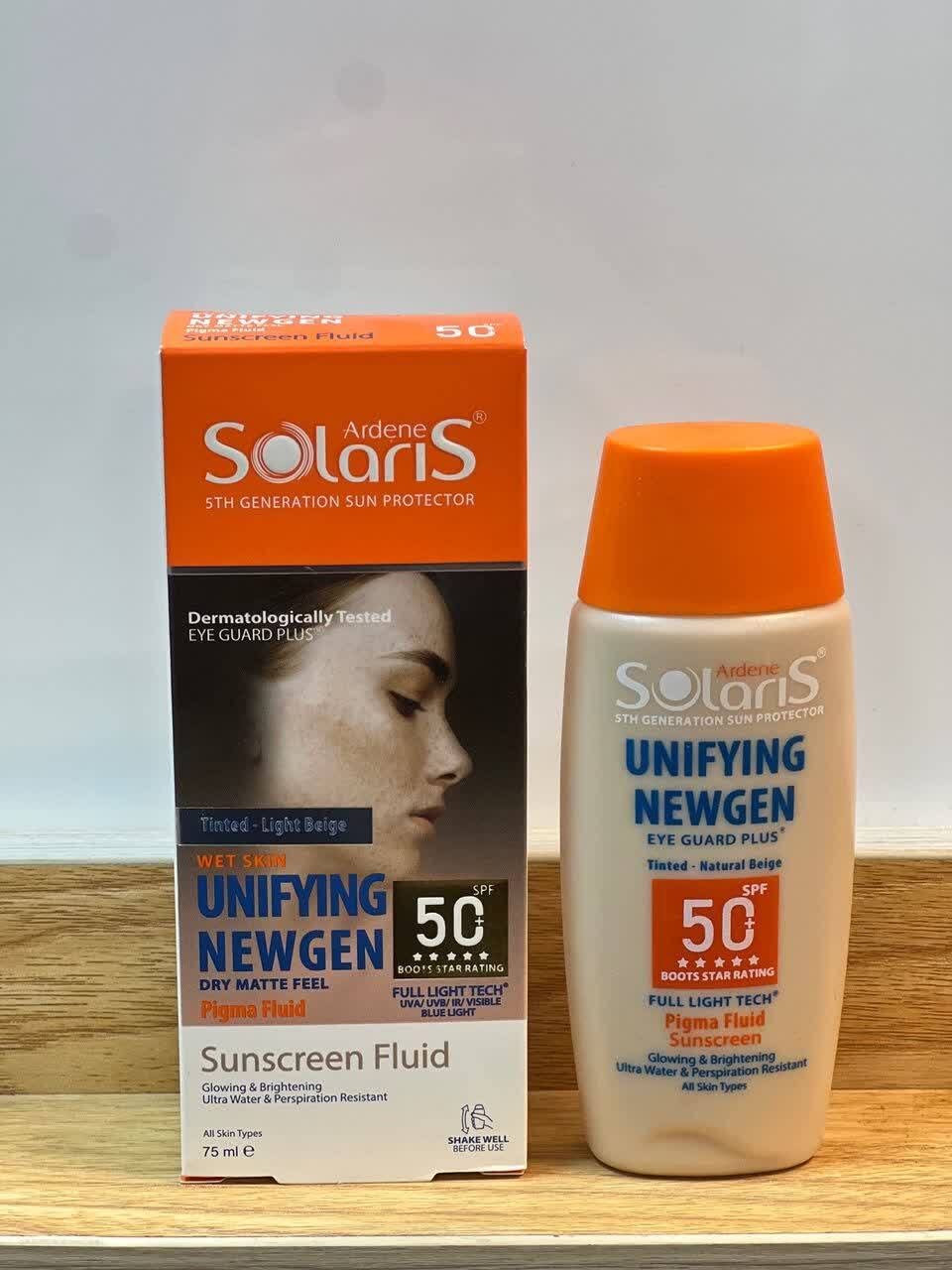 فلوئید ضد آفتاب ضد چروک آردن سولاریس Age Repair Newgen - ضد آفتاب